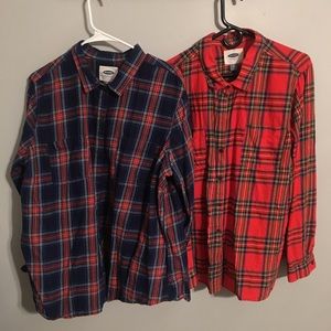 Flannel button up